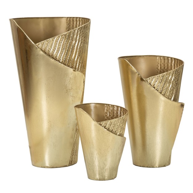 VAZE FLOSTY SET 3 BUC 39X42X75-32X32X55-25X25X35