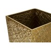 VAZE SQUER SET 2 BUC 34X34X90-25X25X78