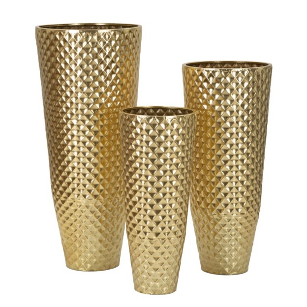 VAZE LUCIOSA SET 3 BUC 48X110-40X93-33X77