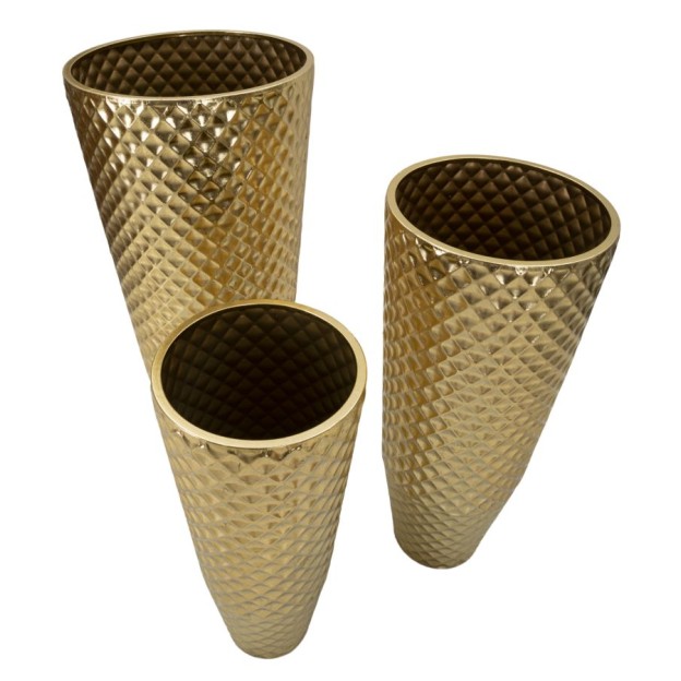 VAZE LUCIOSA SET 3 BUC 48X110-40X93-33X77