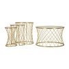 MASĂ NOAH GOLD SET 4 BUC CM Ø 70X45-47X54,5-36x50-28x45