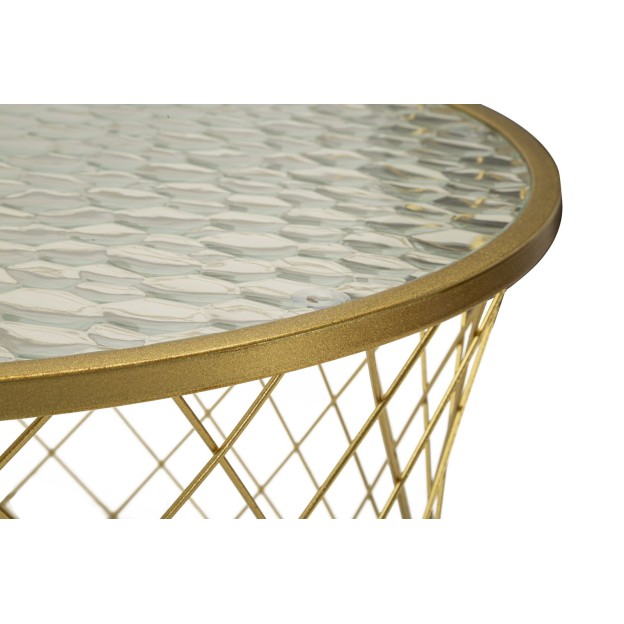 MASĂ NOAH GOLD SET 4 BUC CM Ø 70X45-47X54,5-36x50-28x45
