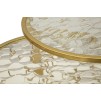 MASĂ NOAH GOLD SET 4 BUC CM Ø 70X45-47X54,5-36x50-28x45