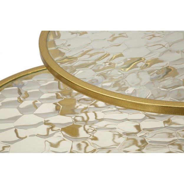 MASĂ NOAH GOLD SET 4 BUC CM Ø 70X45-47X54,5-36x50-28x45