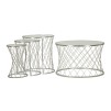 MASA NOAH SILVER SET 4 BUC 70X45-47X54,5-36x50-28x45
