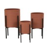SET 3 SUPORTI GHIVECE MILLY 36X56,5-30X48,5-24X37,5