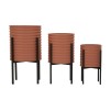 SET 3 SUPORTI GHIVECE MILLY 36X56,5-30X48,5-24X37,5