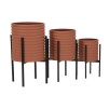 SET 3 SUPORTI GHIVECE MILLY 36X56,5-30X48,5-24X37,5