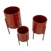 SET 3 SUPORTI GHIVECE  ARCHY 36X56,5-30X48,5-24X37,5