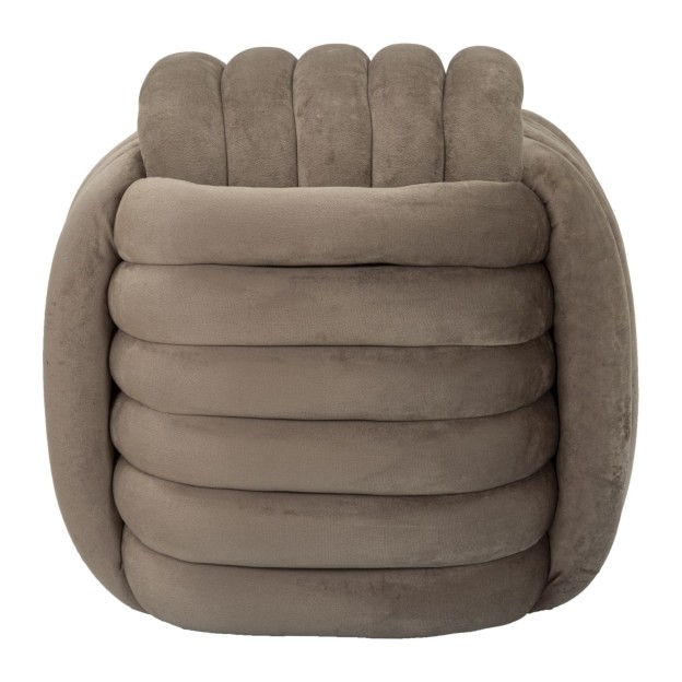 TABURET SOFTY GREY CM 45X45X45