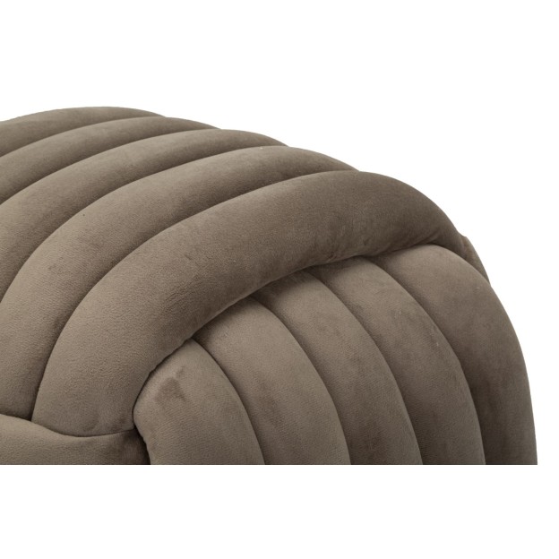 TABURET SOFTY GREY CM 45X45X45