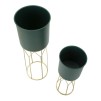 SUPORT GHIVECI GRENT STAND SET 2 BUC CM Ø 23X70-19X50