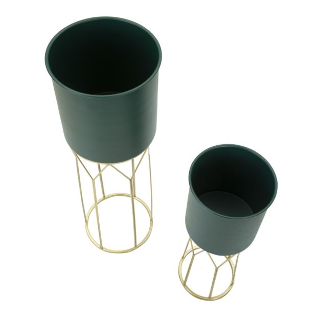 SUPORT GHIVECI GRENT STAND SET 2 BUC CM Ø 23X70-19X50