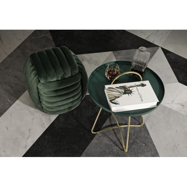 TABURET SOFTY VERDE CM 45X45X45