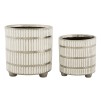 SUPORT GHIVECI RAY SET 2 BUC CM Ø 22,5X24-18x19