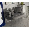 CANAPEA SILVERY PLUS CU PERNE CM 133X68X69