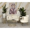 MASĂ NOAH GOLD SET 4 BUC CM Ø 70X45-47X54,5-36x50-28x45