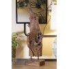SCULPTURA DIN LEMN DE TEC AKAR 23X27X64