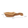 BOL DECORATIV DIN LEMN DE TEC CM 36X16X8