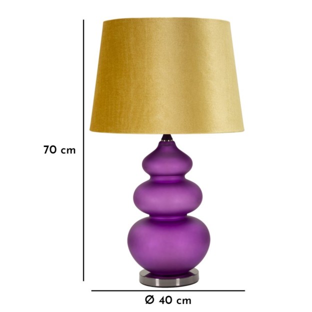 LAMPĂ DE MASA MILVA TREI CM Ø 40X70