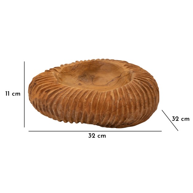 TAVĂ DIN LEMN DE TEC 32X11