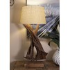 LAMPA LEMN DE TEC DA TAVOLO 35X80