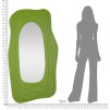 OGLINDA DAFNE VERDE CM 90X4X165