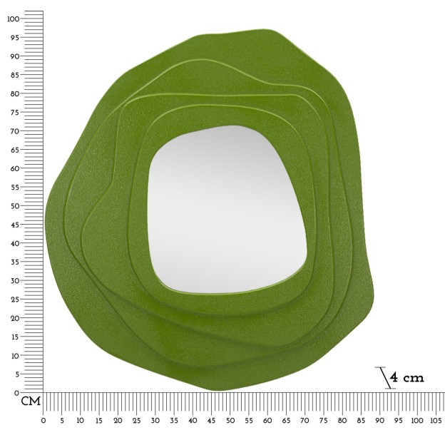 OGLINDA DALIA VERDE CM 90X4X97