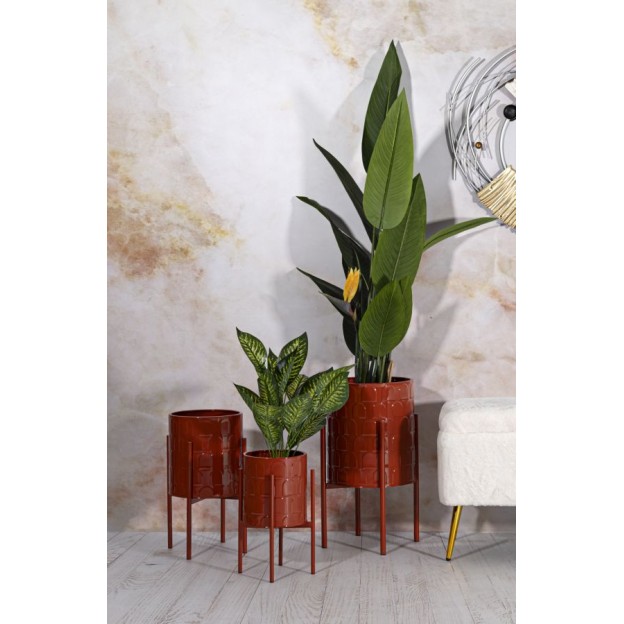 SET 3 SUPORTI GHIVECE  ARCHY 36X56,5-30X48,5-24X37,5