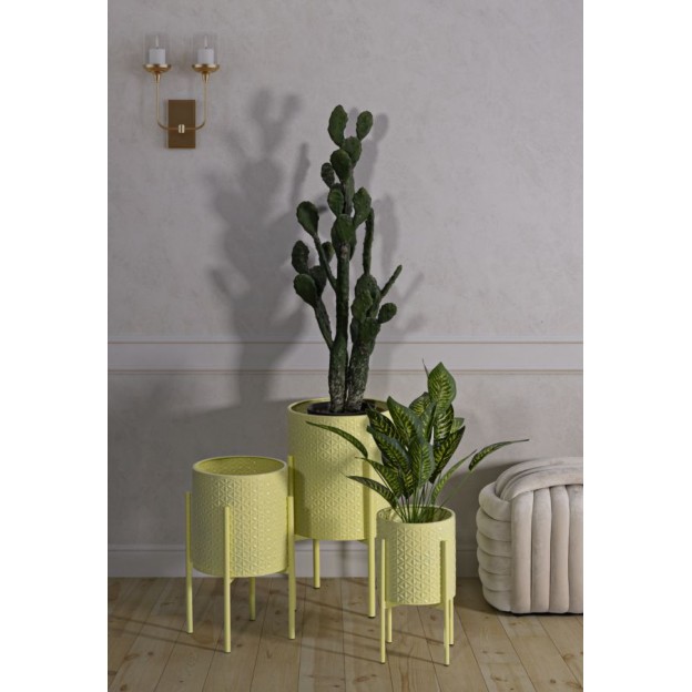 SET 3 SUPORTI GHIVECE  IRIS 36X56,5-30X48,5-24X37,5