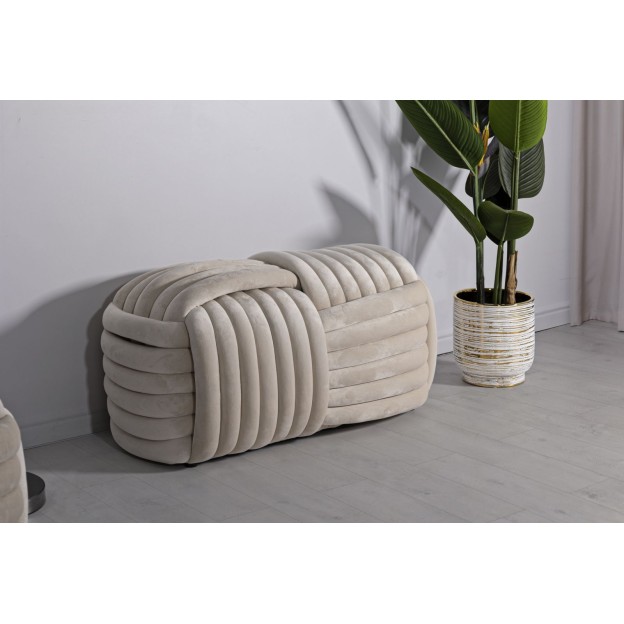 BANCĂ SOFTY CREAM CM 90X45X45