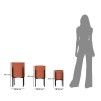 SET 3 SUPORTI GHIVECE MILLY 36X56,5-30X48,5-24X37,5