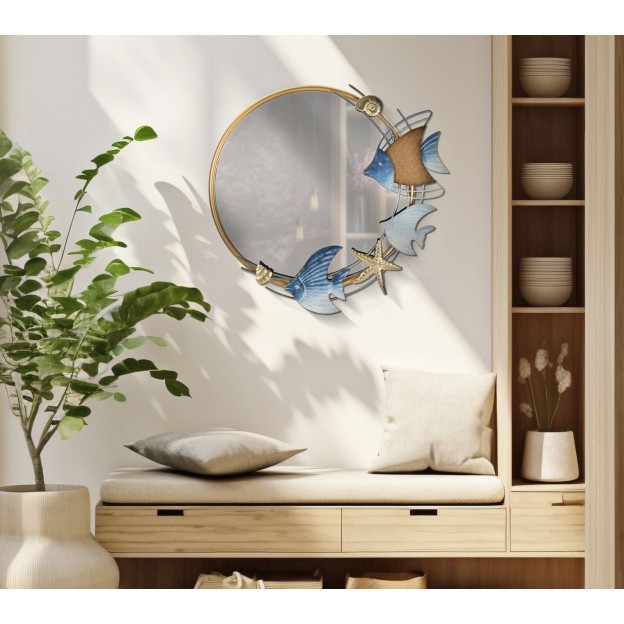 OGLINDA DE PERETE MARINA CM 68X5X67