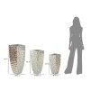 SUPORT VAZE ARGY SET 3 BUC CM Ø 38,1X90,8-30,5X75,6-24,8X62,2