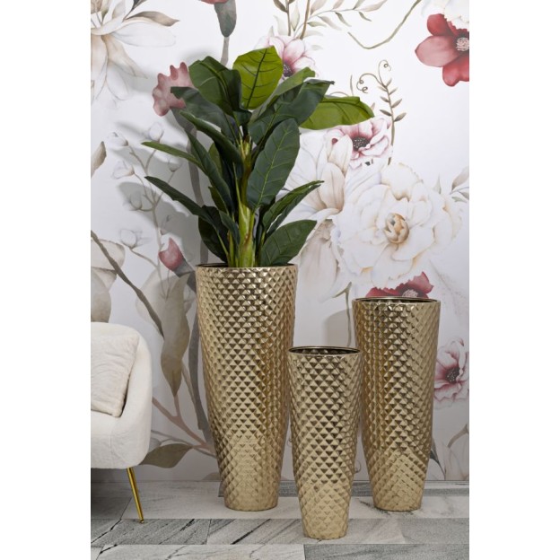 VAZE LUCIOSA SET 3 BUC 48X110-40X93-33X77