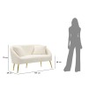CANAPEA SOFFY CU PERNE CM 137X69X79