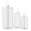 FELINARE ALB SET 3 BUC CM 22X22X66-18X18X49,5-14X14X39