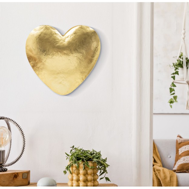 APLICA GOLDY HEART CM 25,5X15X24