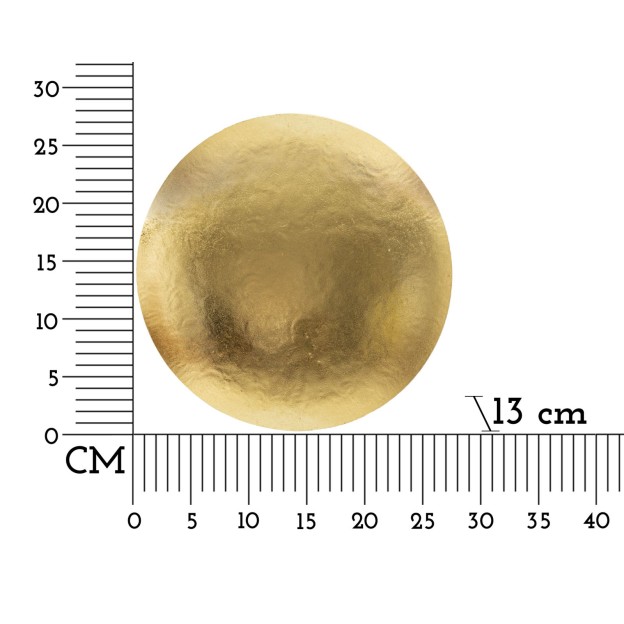 APLICA GOLDY ROUND CM Ø 26X13