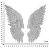 PANOU DE PERETE ALI BEAUTY SILVER DIN 2 BUCATI 37,5X3X100