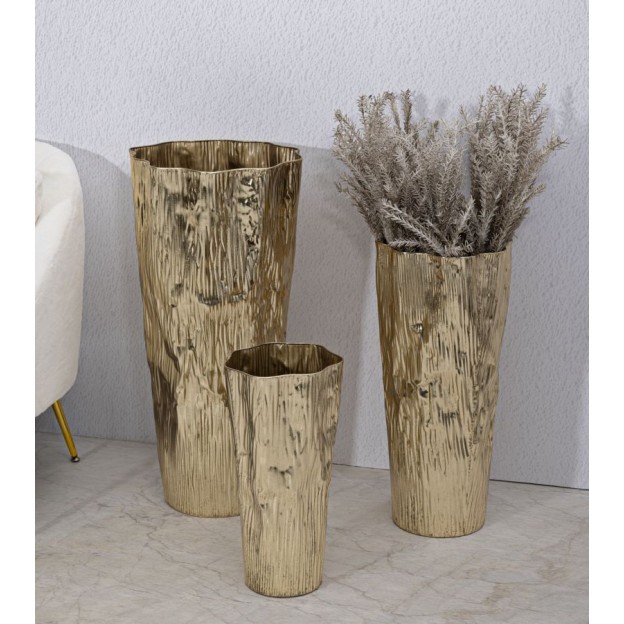 VAZE GLOLLY SET 3 BUC  41X39X83- 32X31X67-23X25X49
