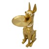 FIGURINA CÂINE CU TAVĂ CM 30X64X91