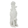FIGURINA CAINE ALB CM 20X26X61