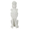 FIGURINA CAINE ALB CM 20X26X61