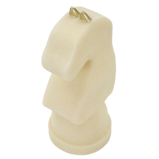 FIGURINA HOURSE QUARZY CM 14X13X31