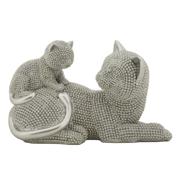 FIGURINA PISICA SPARKY CU PISOI CM 19X9X13