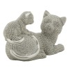 FIGURINA PISICA SPARKY CU PISOI CM 19X9X13