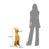 FIGURINA CÂINE CU TAVĂ CM 27X51X74