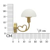 APLICA LOVY GOLD CM 23X15X22
