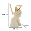 FIGURINA SAMURAI TOKU QUARZY -B- CM 14X9X24,5